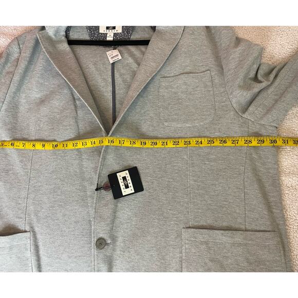 Joseph Abboud Men's Grey Elbow Patches 3XL Jacket Sports Classic Fit Coat $205 - Picture 7 of 12